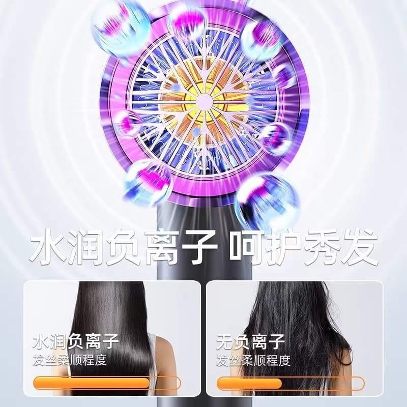Manufacturer wholesale household blue light negative ion hair salon large and small power hair dryer dormitory hot and cold air hair dryer cross-border 2