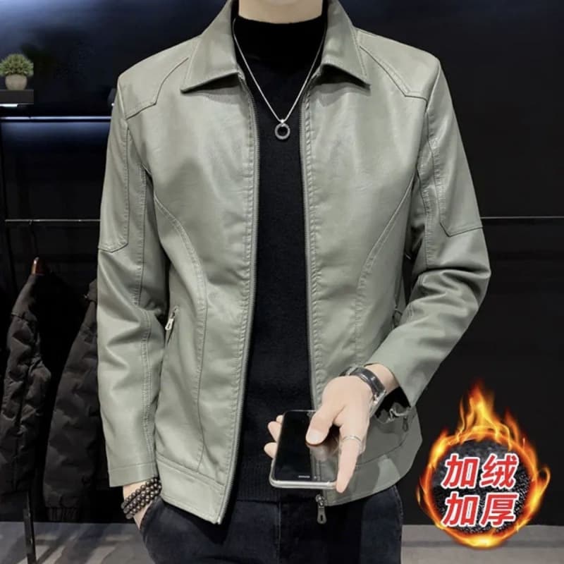 Demi-season trend casual insulated jacket, slim fit, Korean style 2