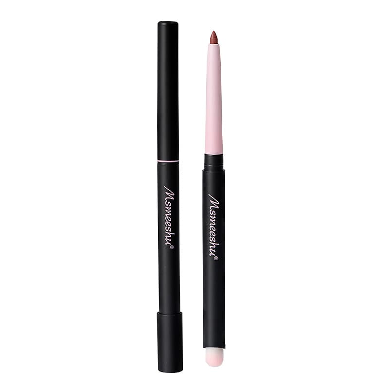 Double-sided waterproof matte sculpting organic lip pencil, long-term effect, does not fade 5
