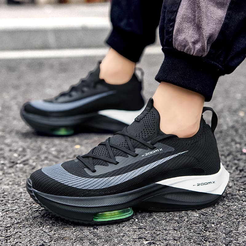 (Cross-border trading), fashionable sports breathable running sneakers, low soft heel, plus size 4