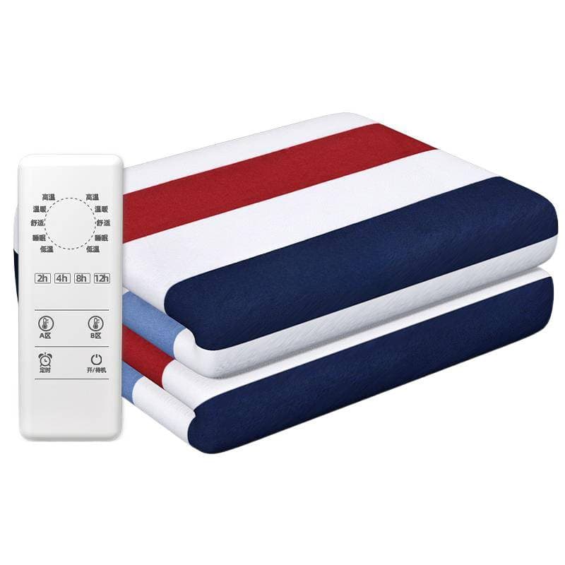 Single electric blanket bedroom Electric heating warm -up blanket Double -control student dormitory Double -controlling student electric blanket 5