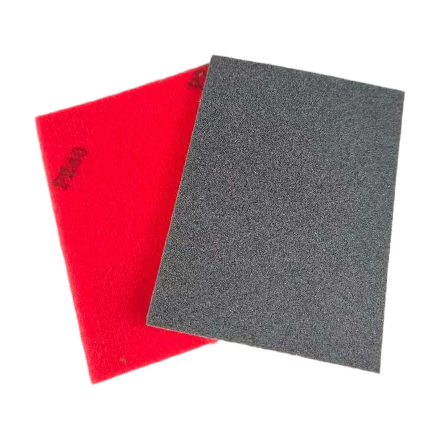 Flocked sponge sandpaper 400 mesh woodworking furniture car paint polishing metal rust removal polishing square sandpaper sheet 4