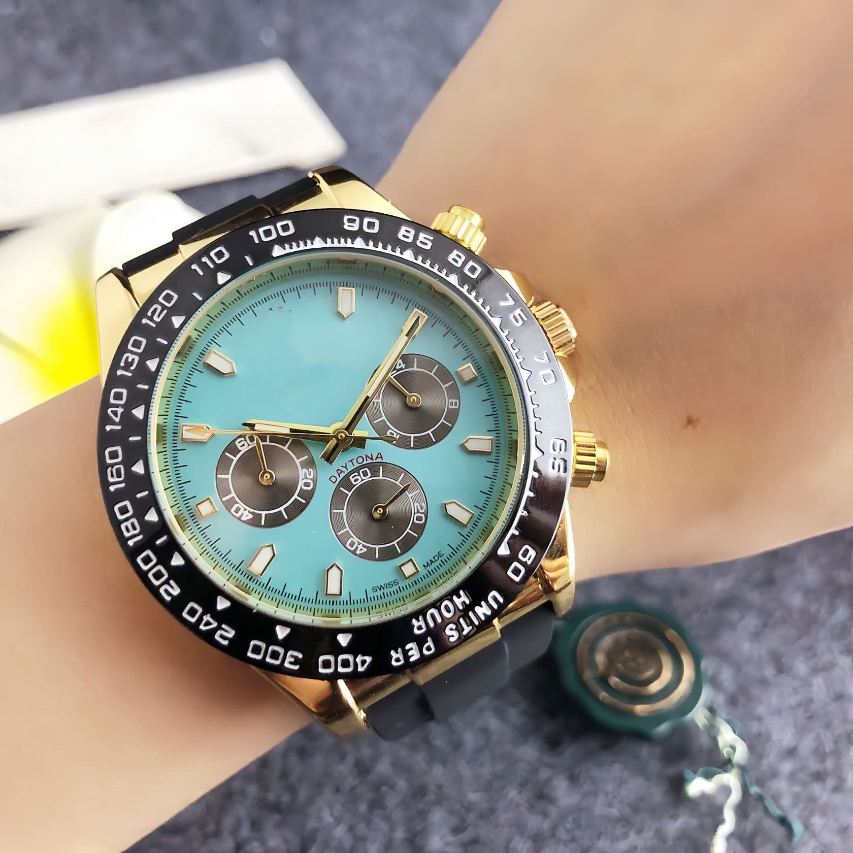 Sports hair band, quartz watch, Switzerland 4