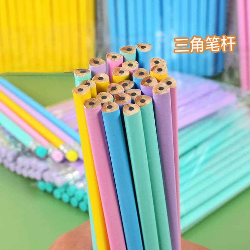 (Wholesale), triangular eraser, teaching brush painting, stationery for pencils 4