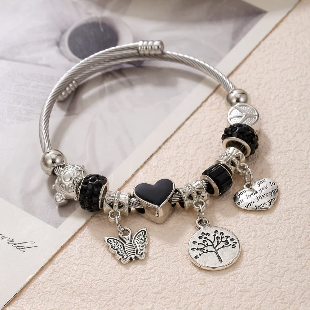 (Cross-border trading), pendant for keys, elastic bracelet, high-quality style, light luxury style, DIY 3