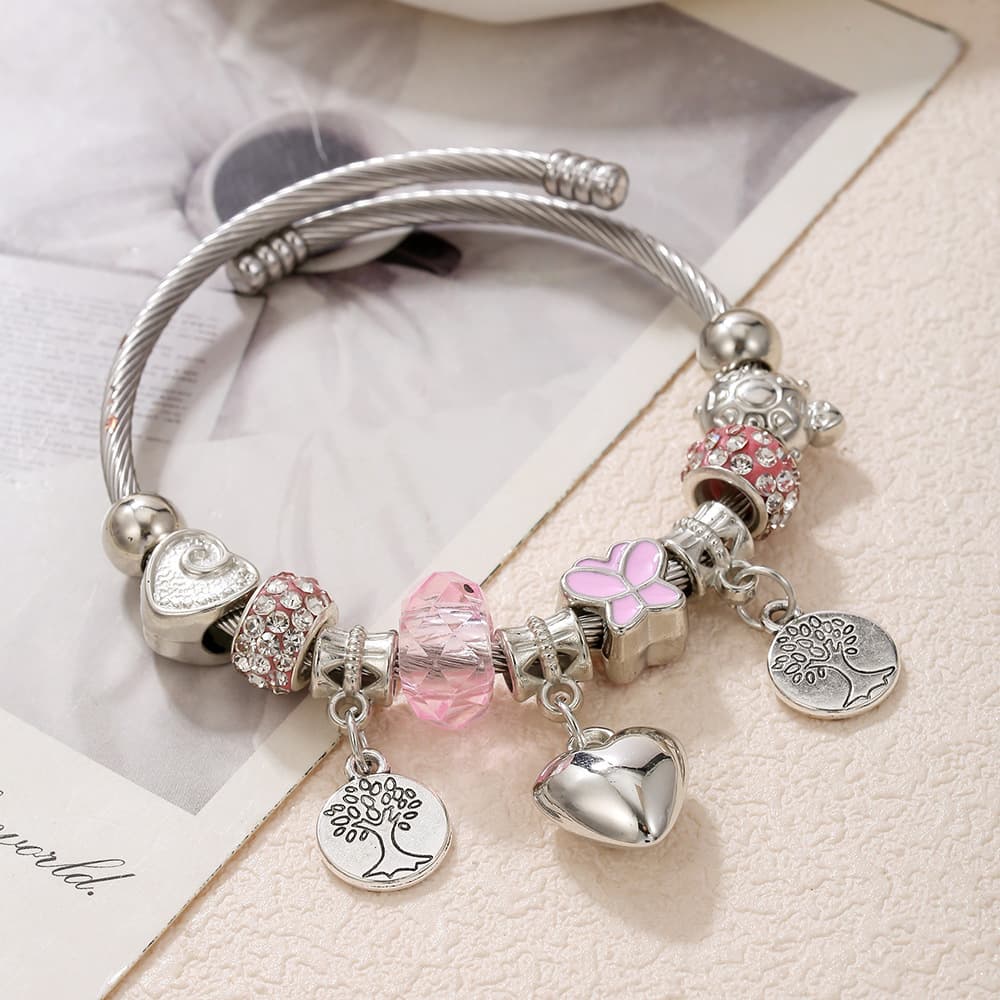 (Cross-border trading), pendant for keys, elastic bracelet, high-quality style, light luxury style, DIY 4