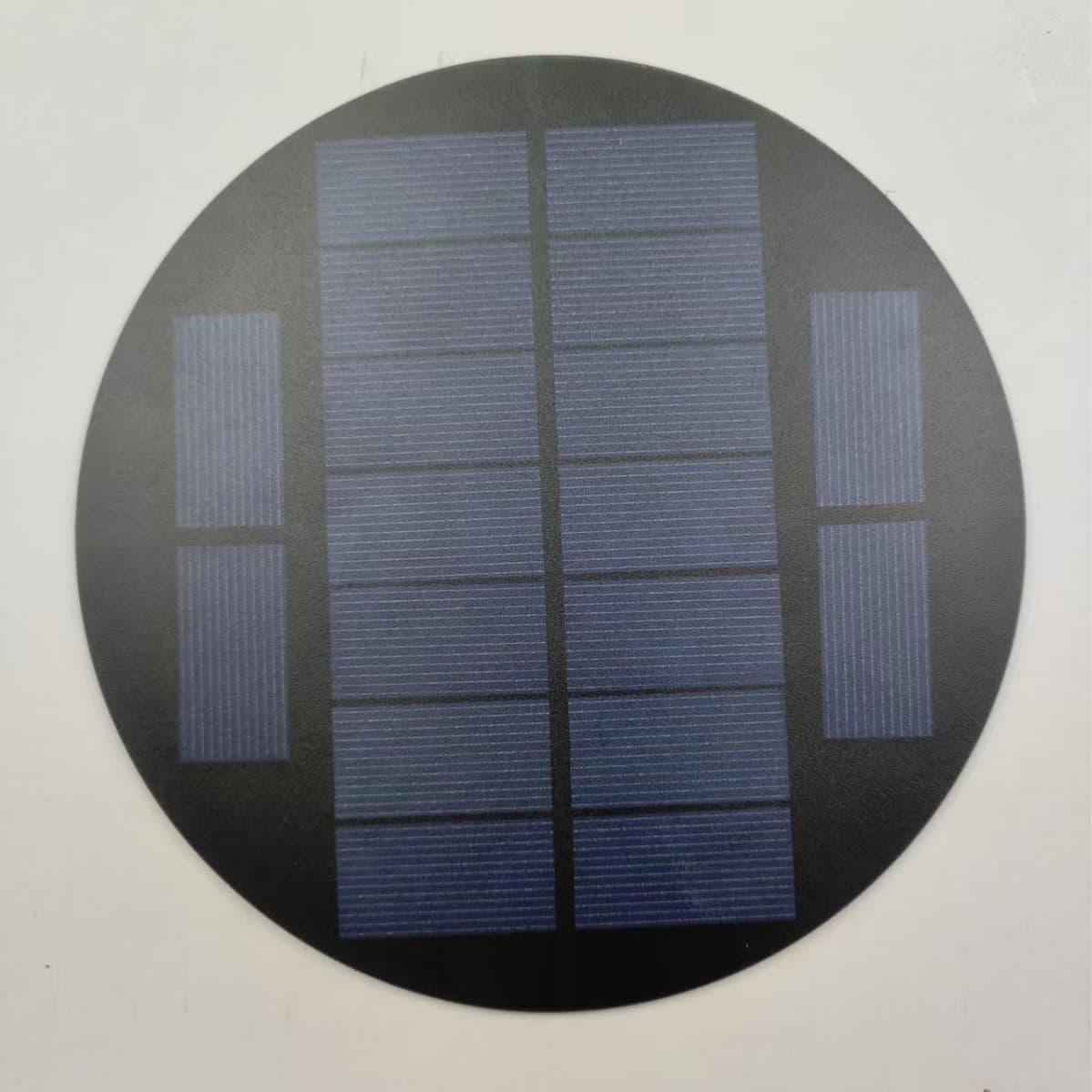 Matte single crystal solar-powered, photovoltaic battery, 80mm, custom-made 2