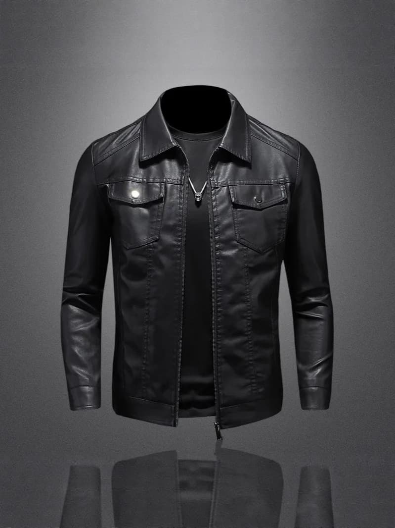 Autumn demi-season trend warm men's jacket, Korean style 2