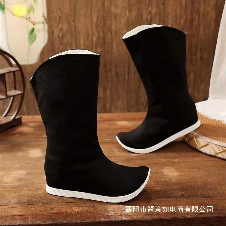 Boots, Hanfu, Chinese style, with embroidery 3