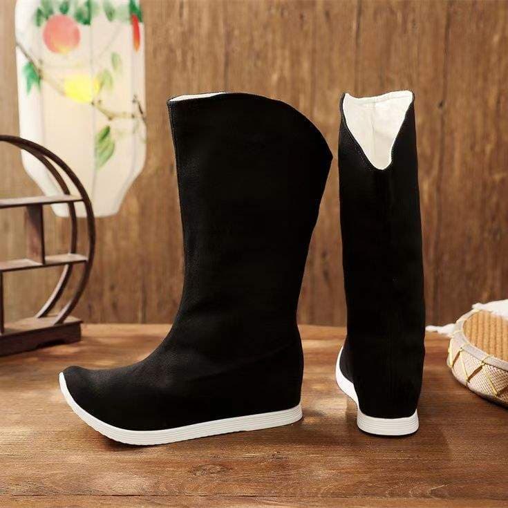 Boots, Hanfu, Chinese style, with embroidery 5