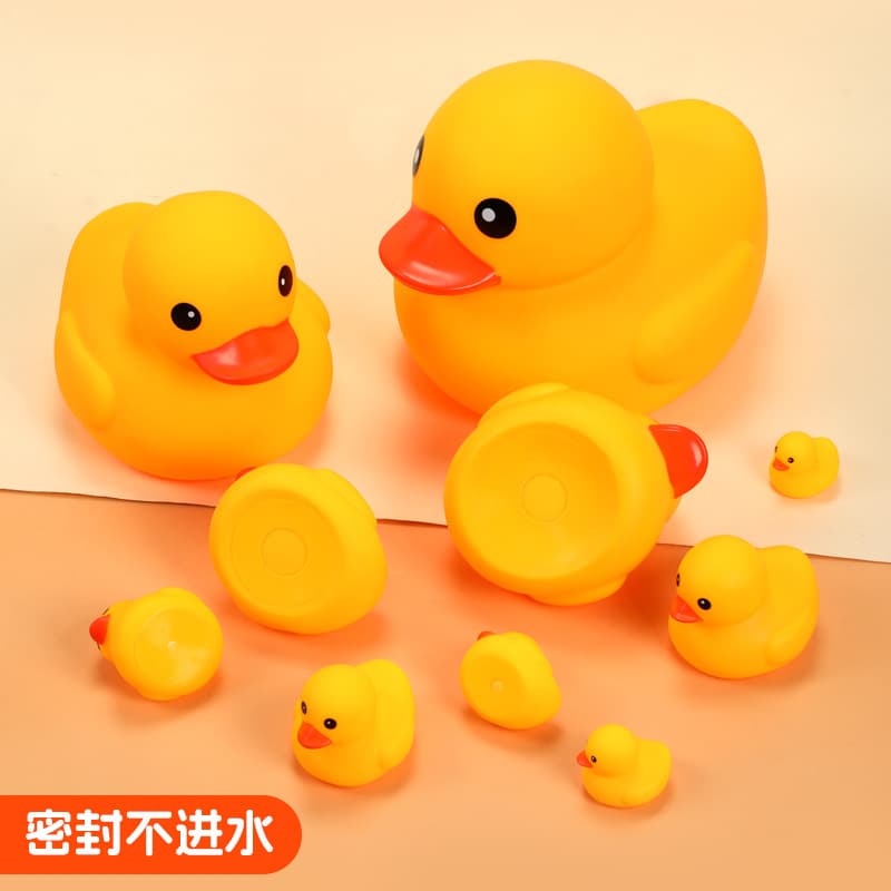 B.Duck, baby hygiene product for bath plastic, children's toy, swimming pool for amusement park play in water, anti-stress, duck 3