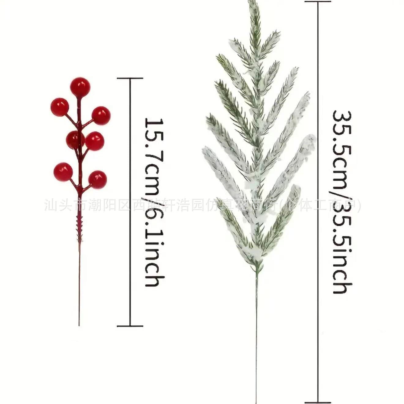(Cross-border trading), Christmas realistic decorative flowers, Amazon