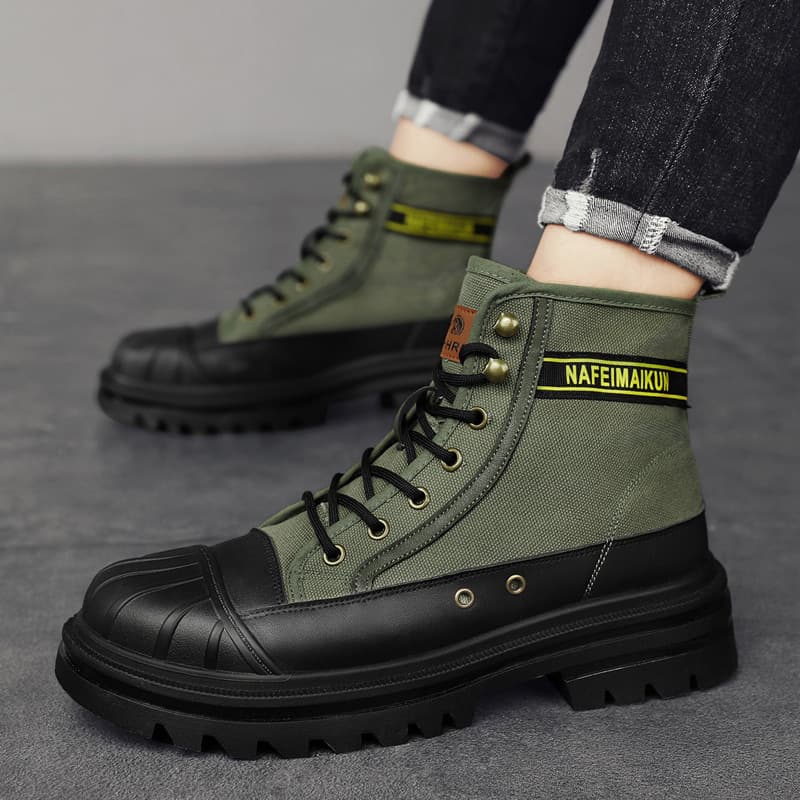 Martens, demi-season cloth boots 2