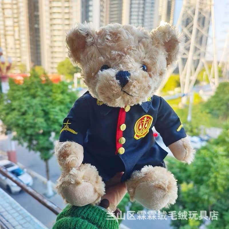 Cute Little Bear Figurine Office Desk Decoration Toy 3