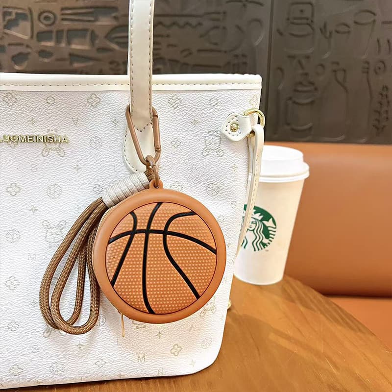 (Wholesale), creative cute sports wallet, key bag, keychain, headphones, equipment bag, organizer bag, pendant, Birthday gift 3