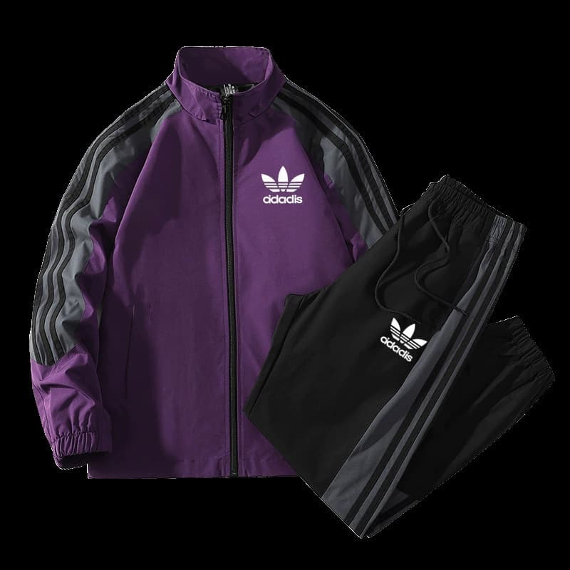Men's spring sports suit, cardigan, jacket for gym, set, spring 2025 collection, for running, 2 piece set 3