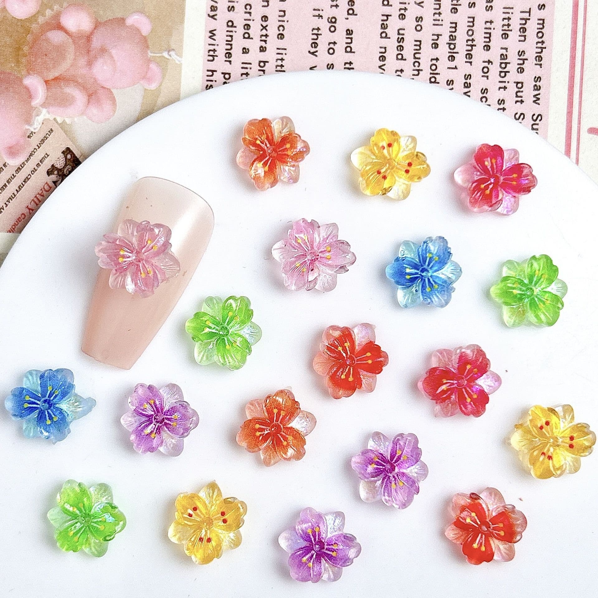 (Cross-border trading), accessory handmade, accessories, fake nails for nails for manicure, phone case, DIY