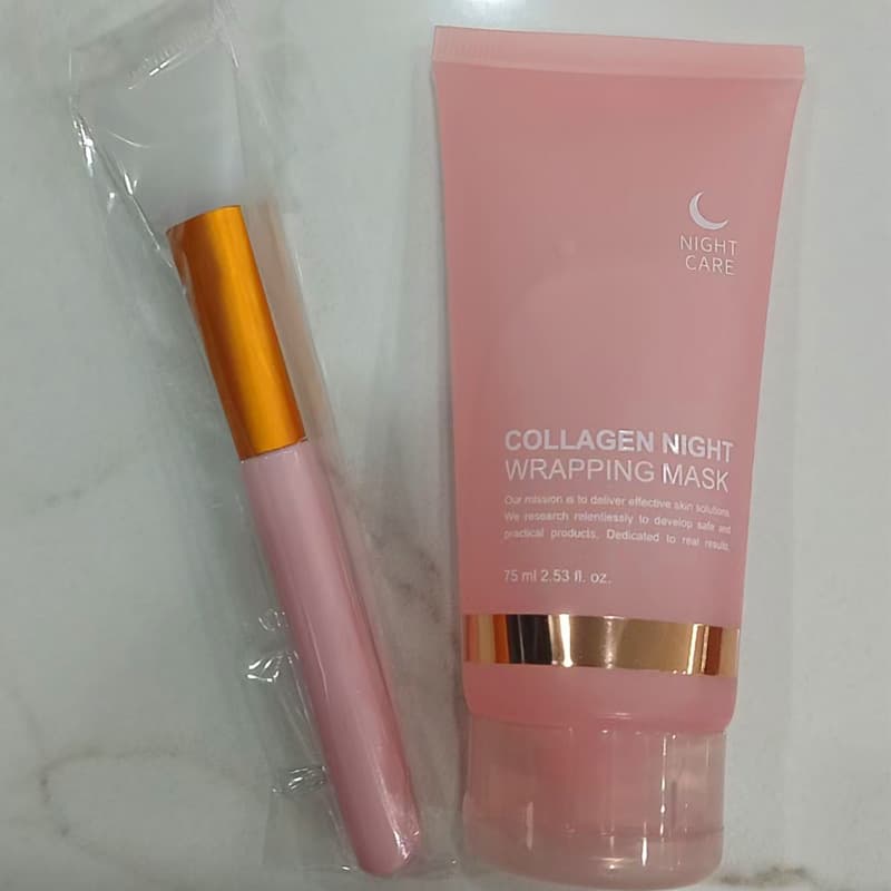 Cross-border TK spot collagen peel-off mask Collagen Overnight Wrapping Mask 3