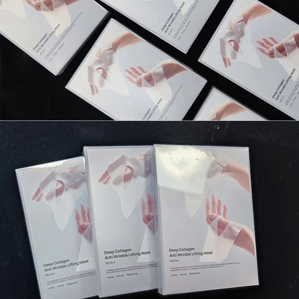 (Cross-border trading), split face mask, collagen, South Korea 4