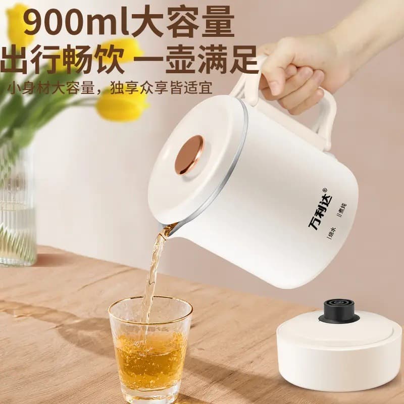 Handheld home foldable teapot for traveling 4
