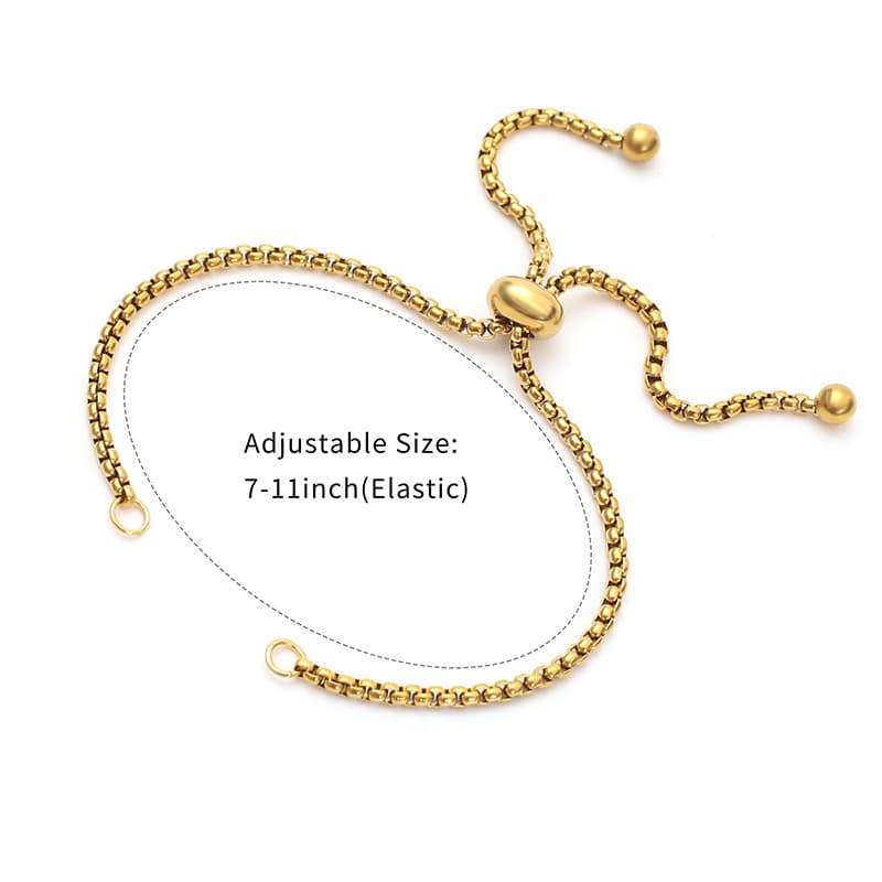 (Cross-border trading), adjustable accessory stainless steel, bracelet, high-end, DIY 2