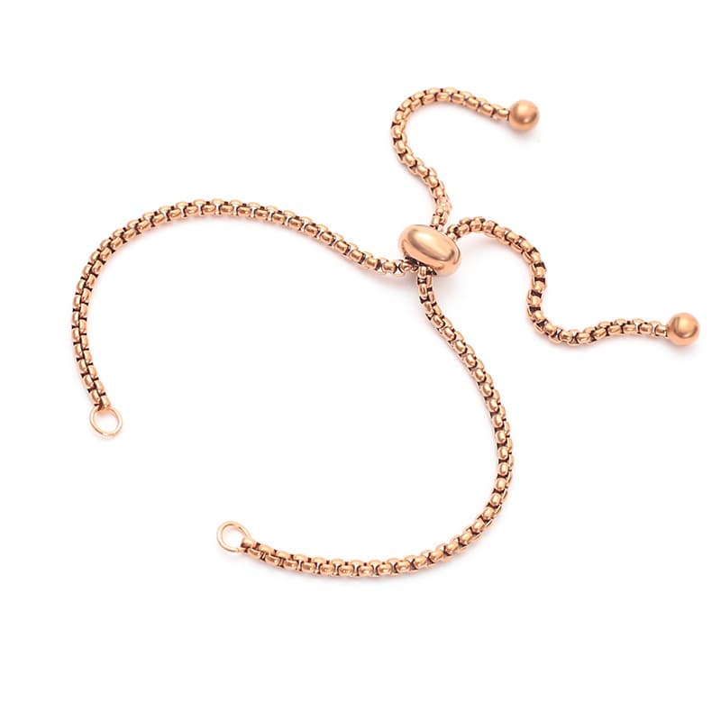 (Cross-border trading), adjustable accessory stainless steel, bracelet, high-end, DIY 4