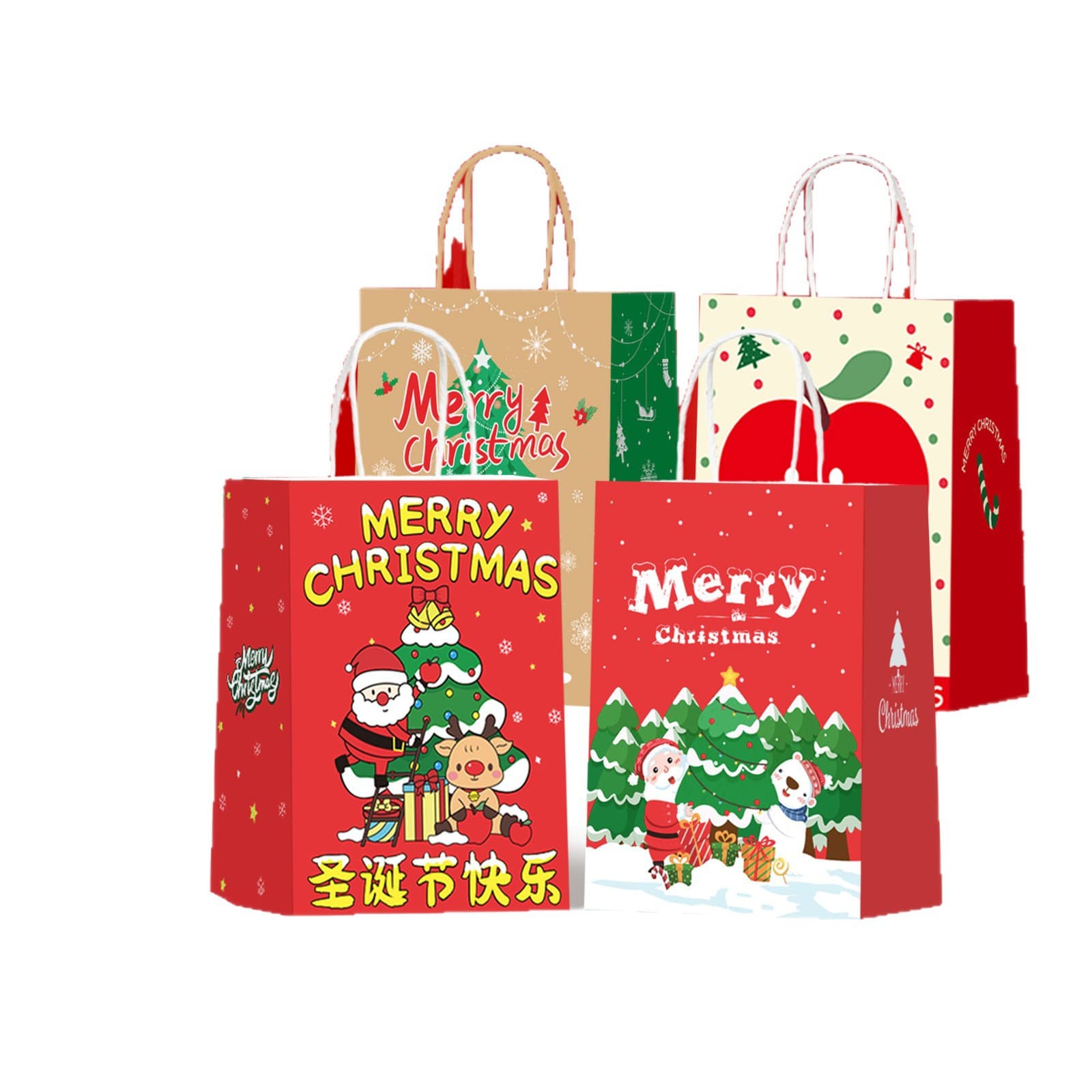 Christmas leather bag, pack, protective amulet, increased thickness, Birthday gift, with your logo imprint 5