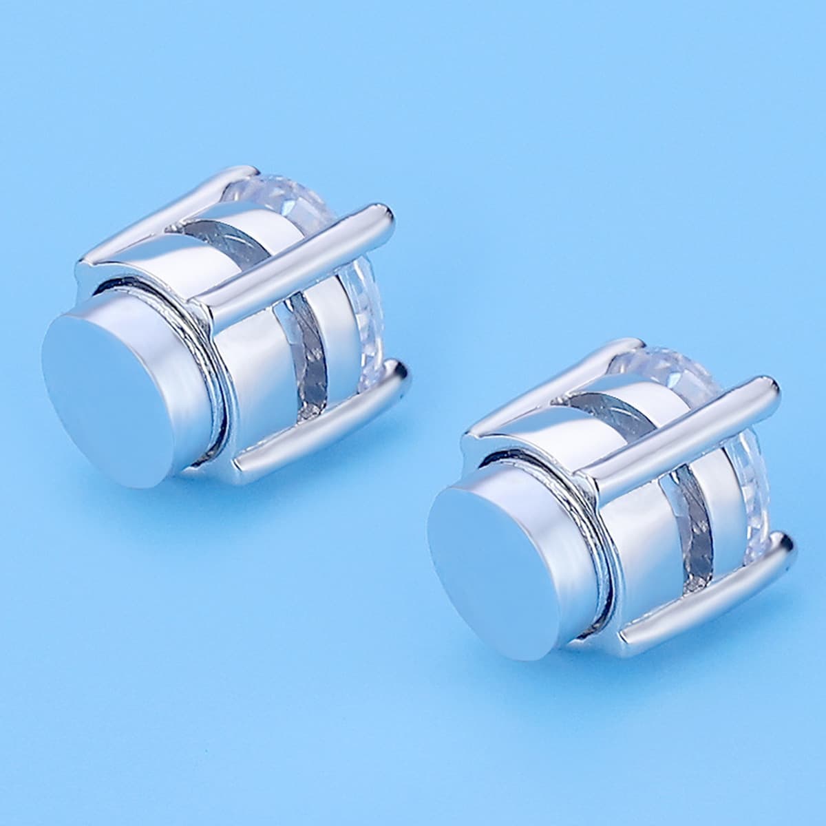 Magnetic ear clips stainless steel, earrings 2