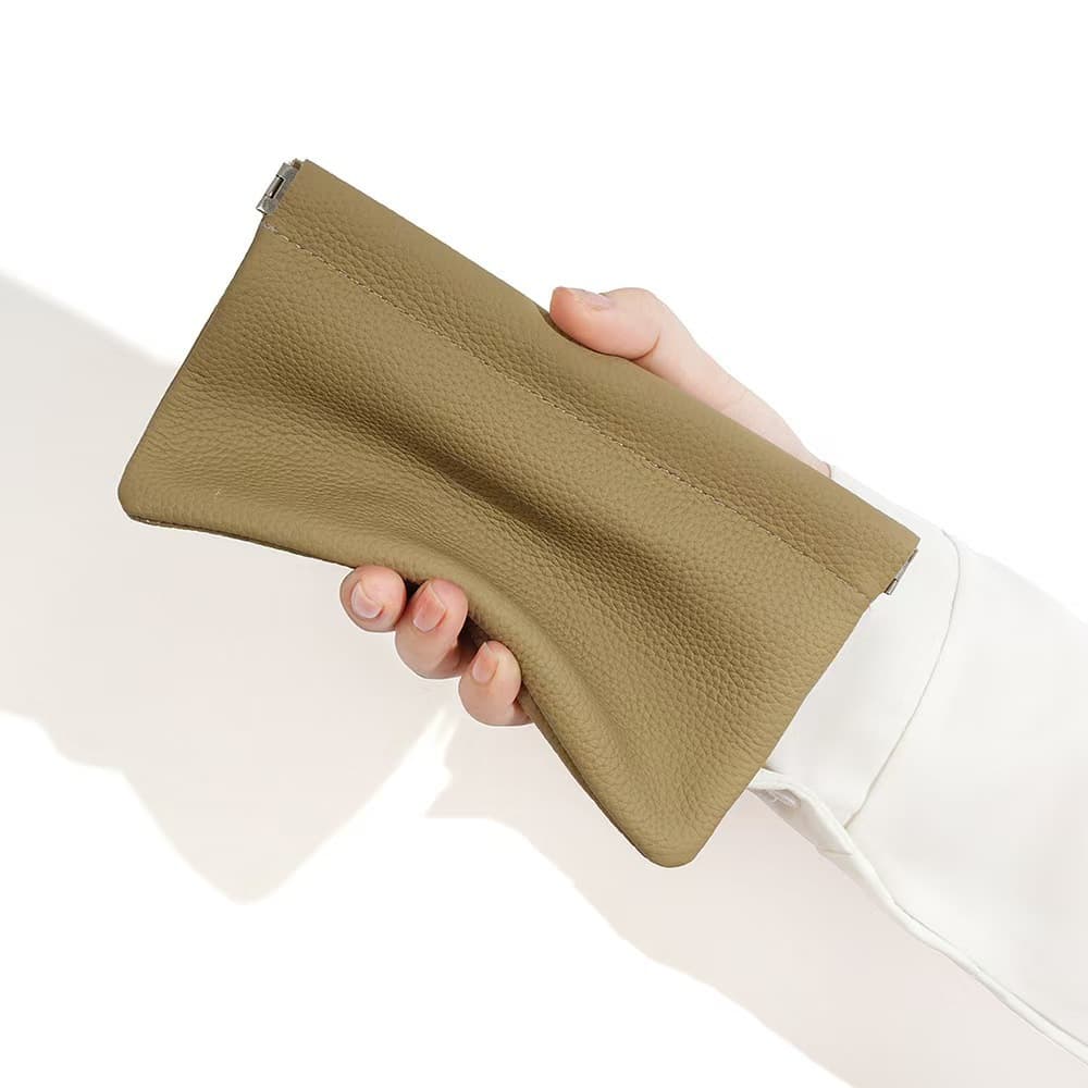 Handheld small clutch bag, capacious cosmetic bag, wallet, Korean style 2