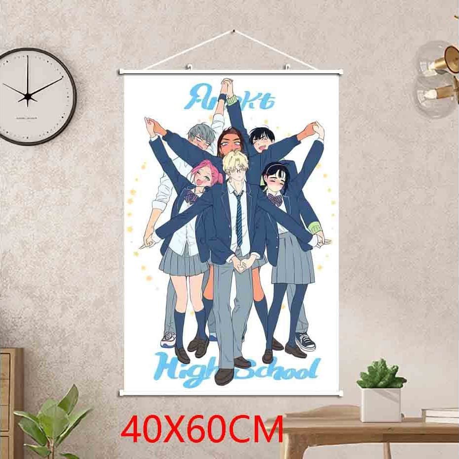 Alien stage animation Alien stage hanging scroll wall painting 40X60CM 3