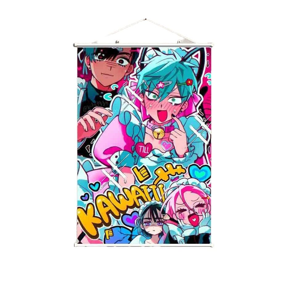 Alien stage animation Alien stage hanging scroll wall painting 40X60CM 5