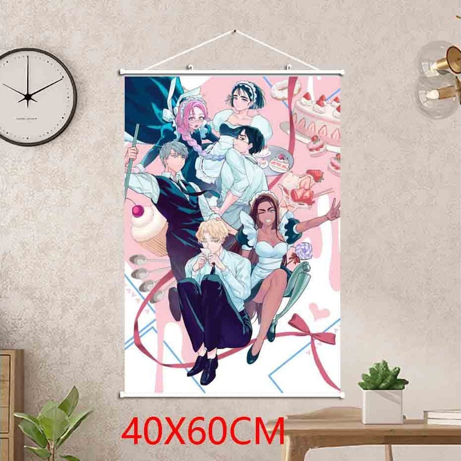 Alien stage animation Alien stage hanging scroll wall painting 40X60CM
