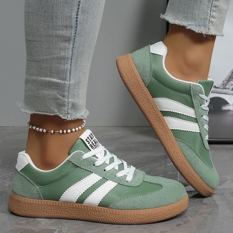 (Cross-border trading), demi-season sports white shoes for leisure, Spring/Fall 2025 model, plus size