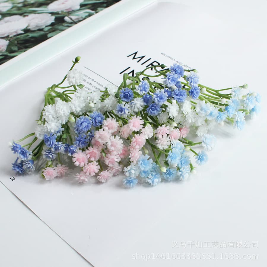 Gypsophila same style hair accessories material handmade diy headgear matching Gypsophila star photography props bridal headwear