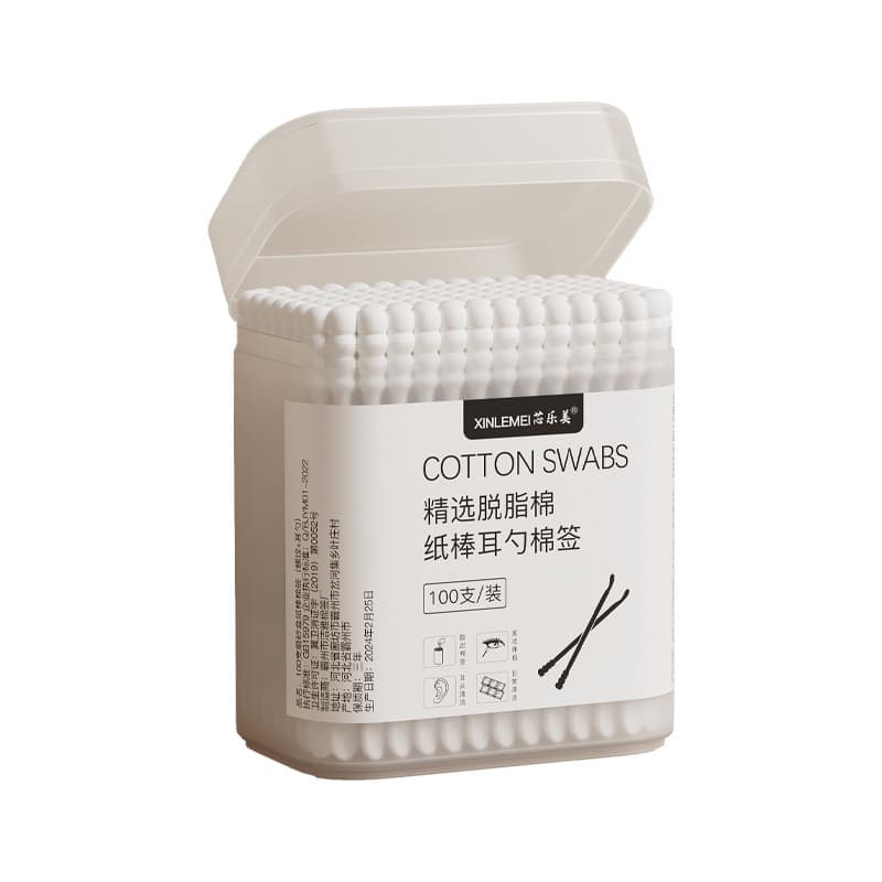 Disposable cotton swabs, double-sided ecological headband for home use, hygienic ear picking for ears 5
