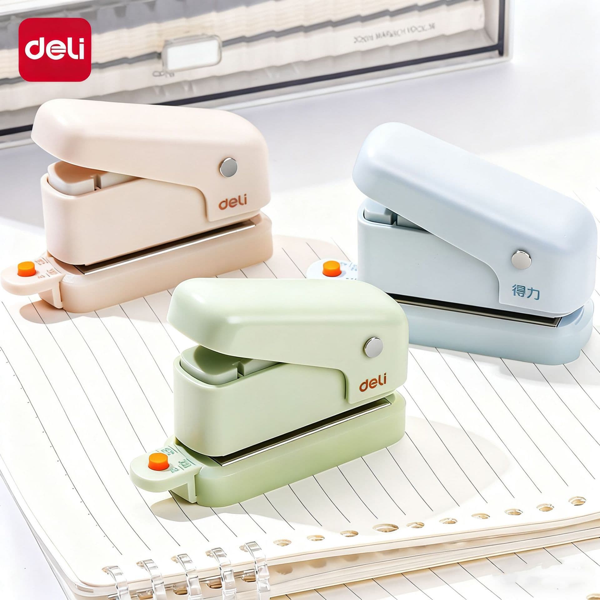 Deli Hole Puncher, 5.5mm, Tear-Off Sheet