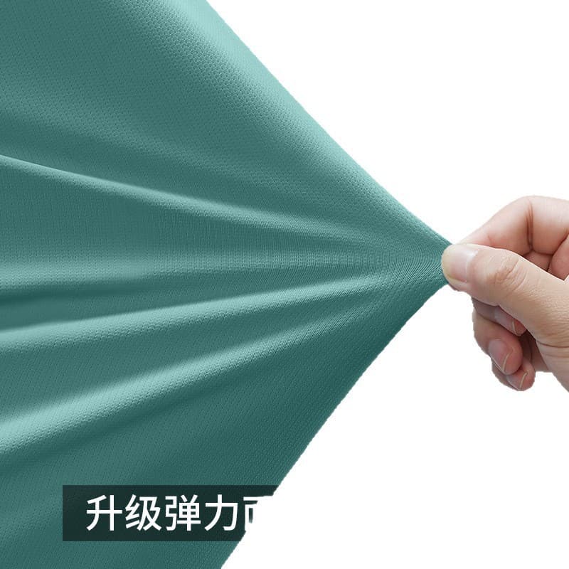 Quick dry summer sports suit, body-friendly silk short sleeve T-shirt for gym, shorts for badminton for training, for running, with short sleeve 5