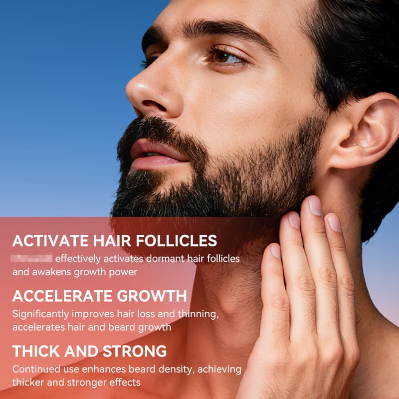 Hair care solution, hair and beard growth mousse, Growth Mousse, hair care KORMESIC mousse cross-border batch 3