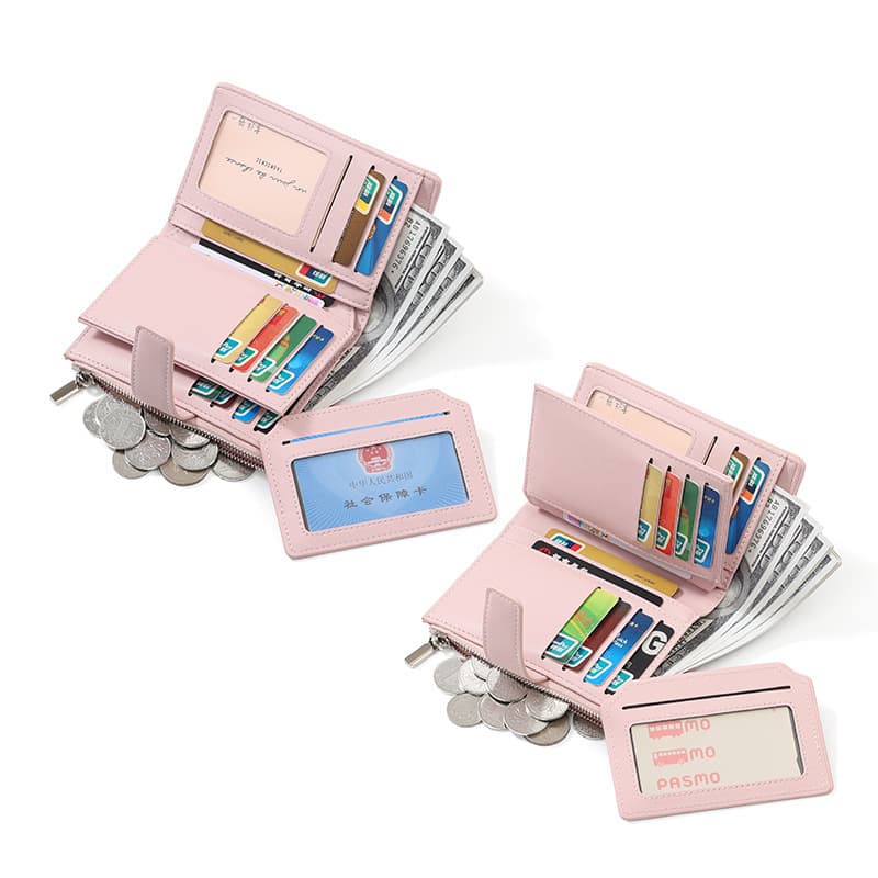 Wallet, polyurethane capacious fashionable bag, high-quality style 2