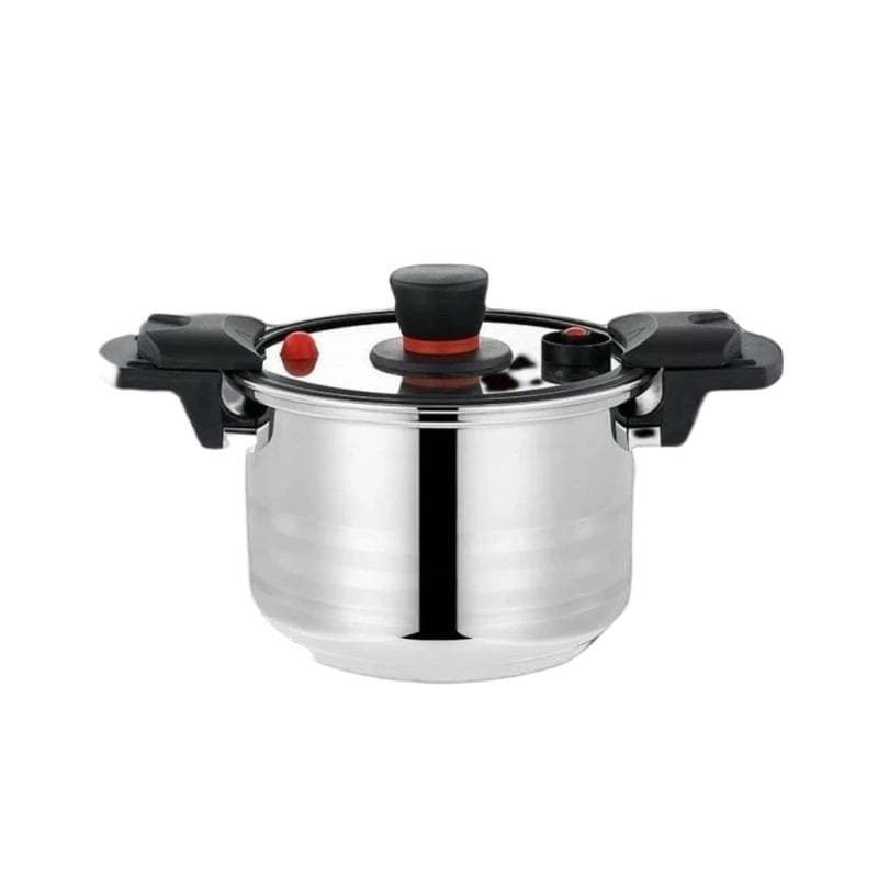 Stainless steel micro pressure cooker new household explosion-proof pressure cooker multi-function induction cooker gas stove universal one piece direct sales 5