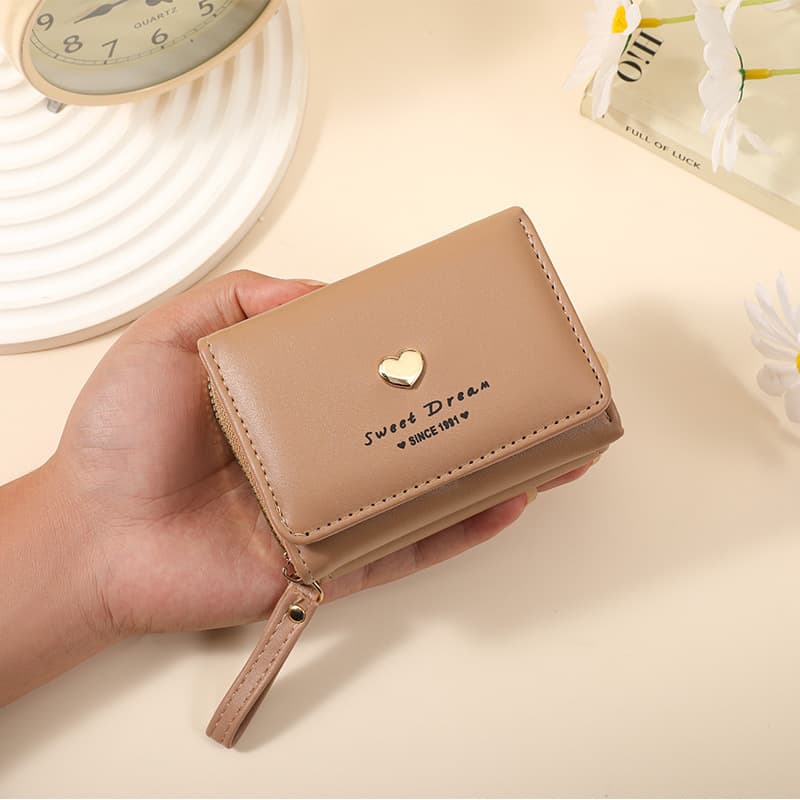 (Cross-border trading), short fashionable wallet, cute lipstick, Korean style 2