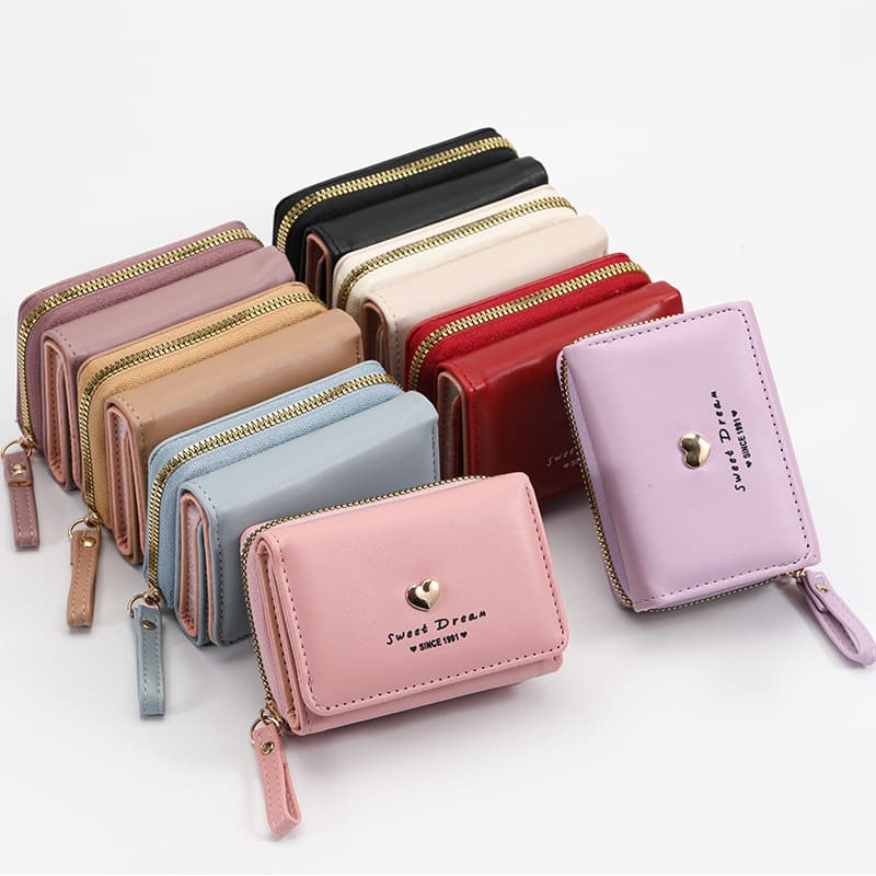 (Cross-border trading), short fashionable wallet, cute lipstick, Korean style 5
