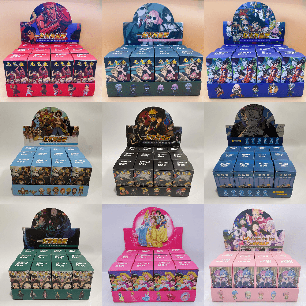Blind Box Action Figures - Anime Heroes & Character Models