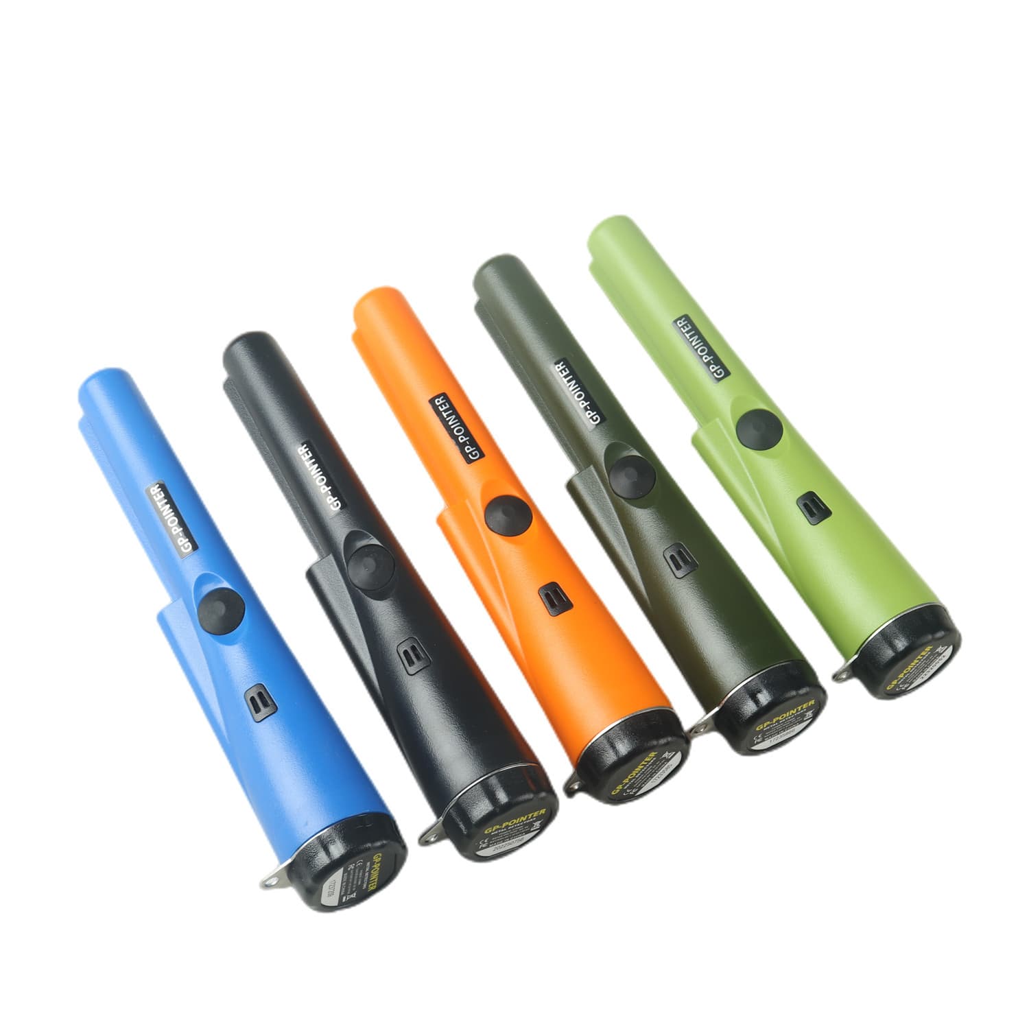 Handheld metal detector manufacturer orange green black blue positioning stick drop shipping portable metal detection