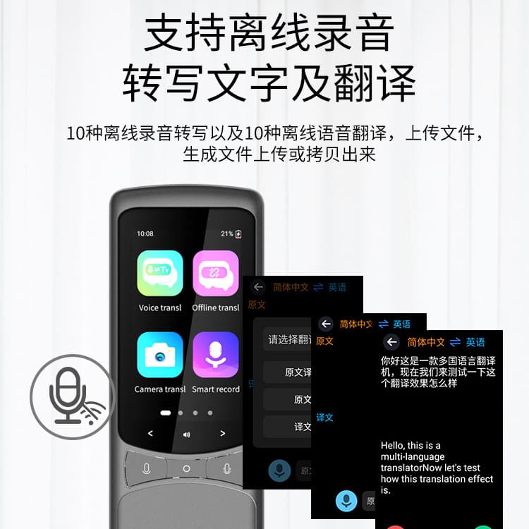Multi-language translator offline photo translation Laos Arabic Vietnamese cross-border best-selling translation Cantonese