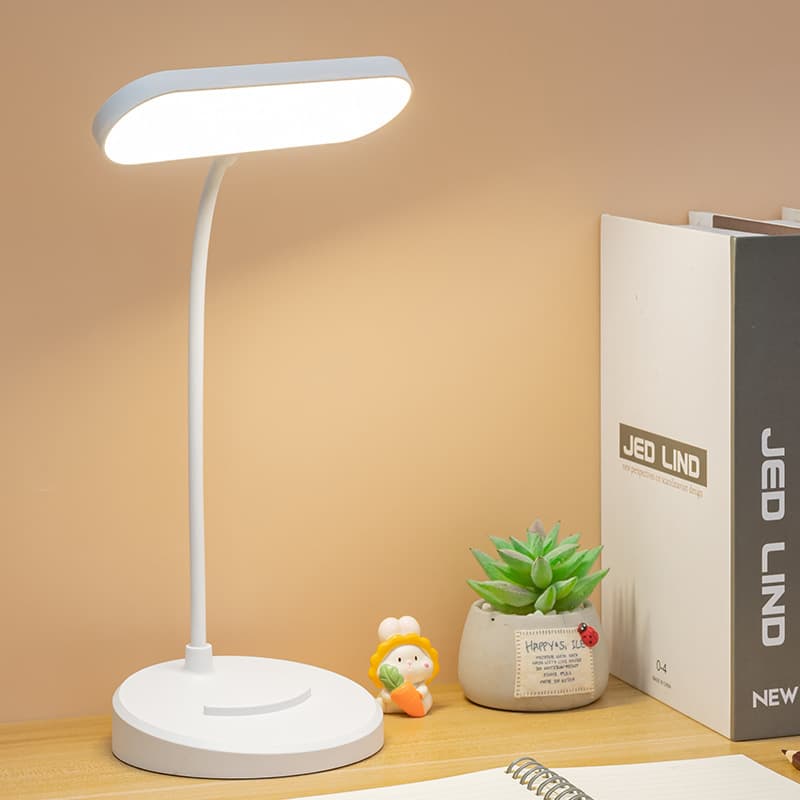 Desk lamp for studying eye protection, writing homework, plug-in charging model, study dormitory bedside, high-end bedroom stall
