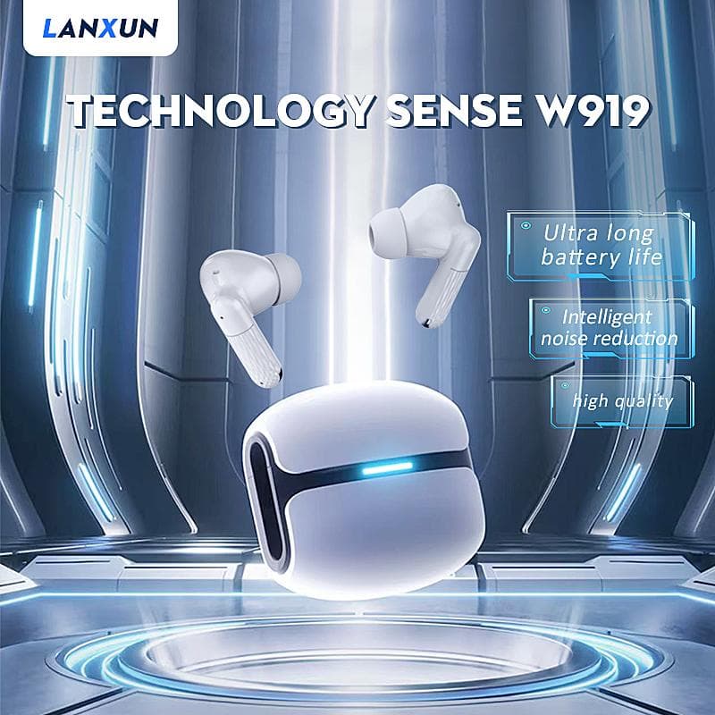 Wireless Bluetooth headset mini function TWS stereo with microphone high call audio noise reduction headset