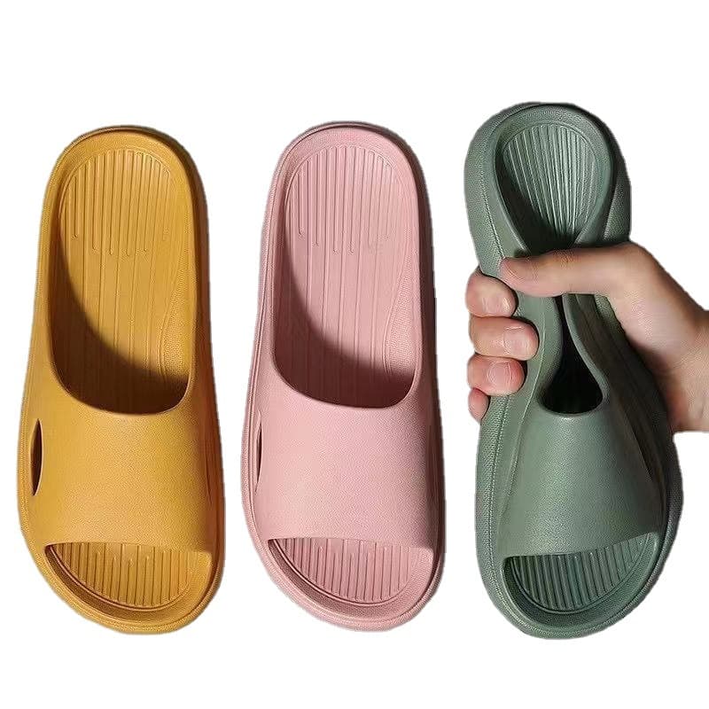 Men's home summer men's slippers for bathroom, soft sole