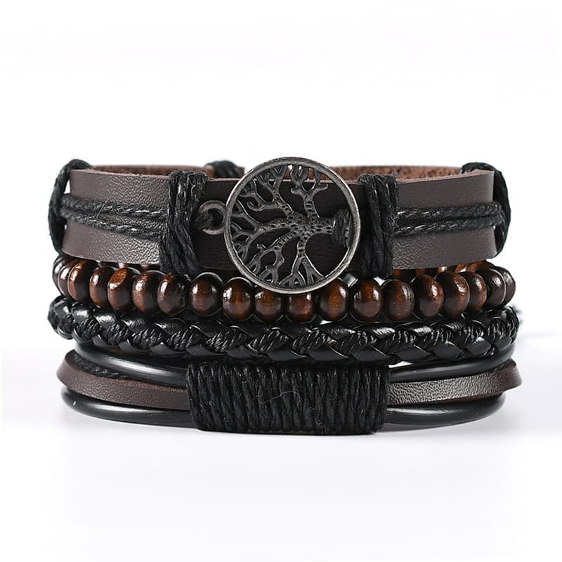 (Cross-border trading), accessory, men's woven bracelet handmade, jewelry, European style, simple and elegant design