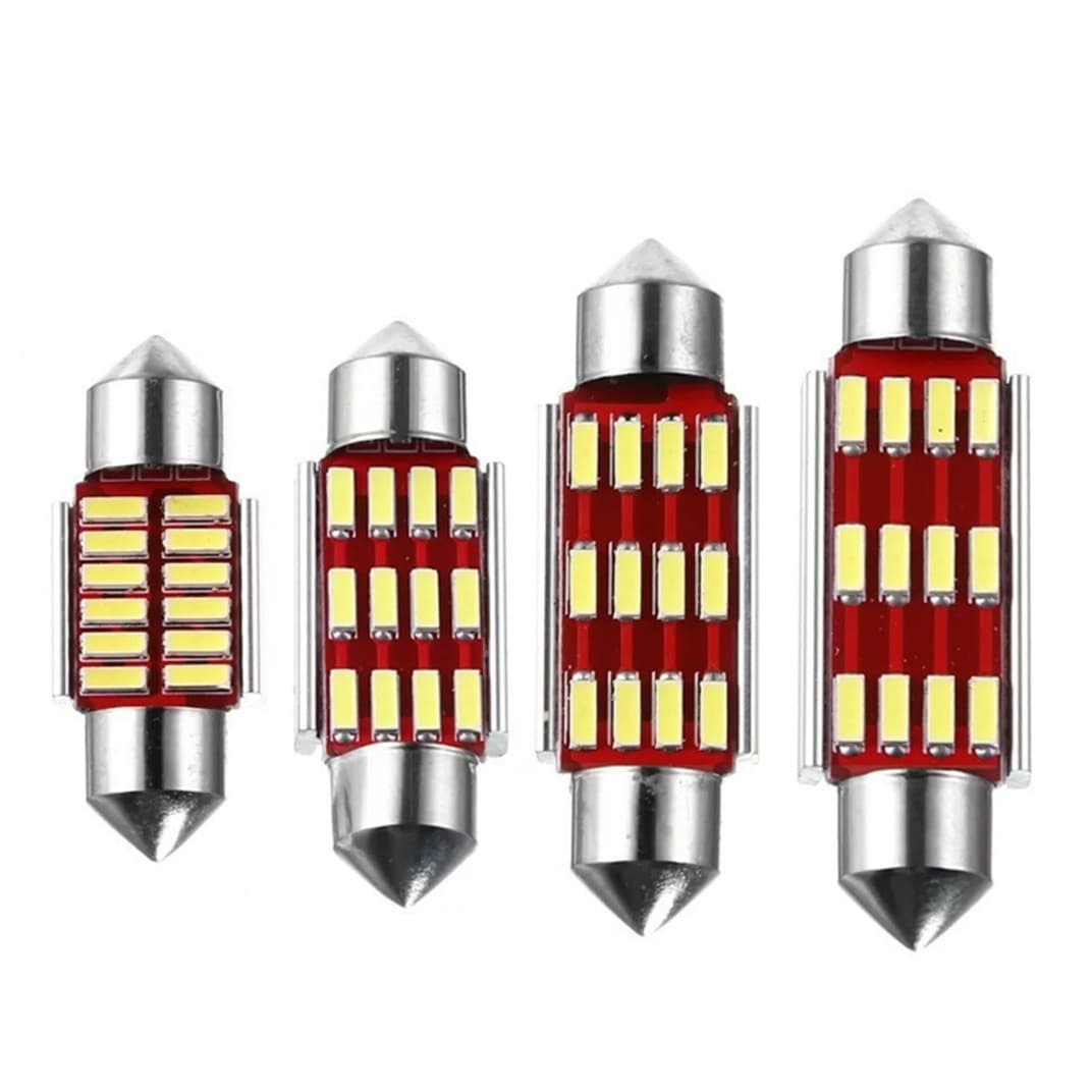 Car roof light car light led double tip light decoding canbus36MM401412SMD license plate light indoor light